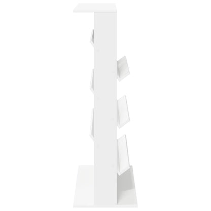 Scaffale per riviste Bianco 70 x 41 x 126 cm Legno multistrato