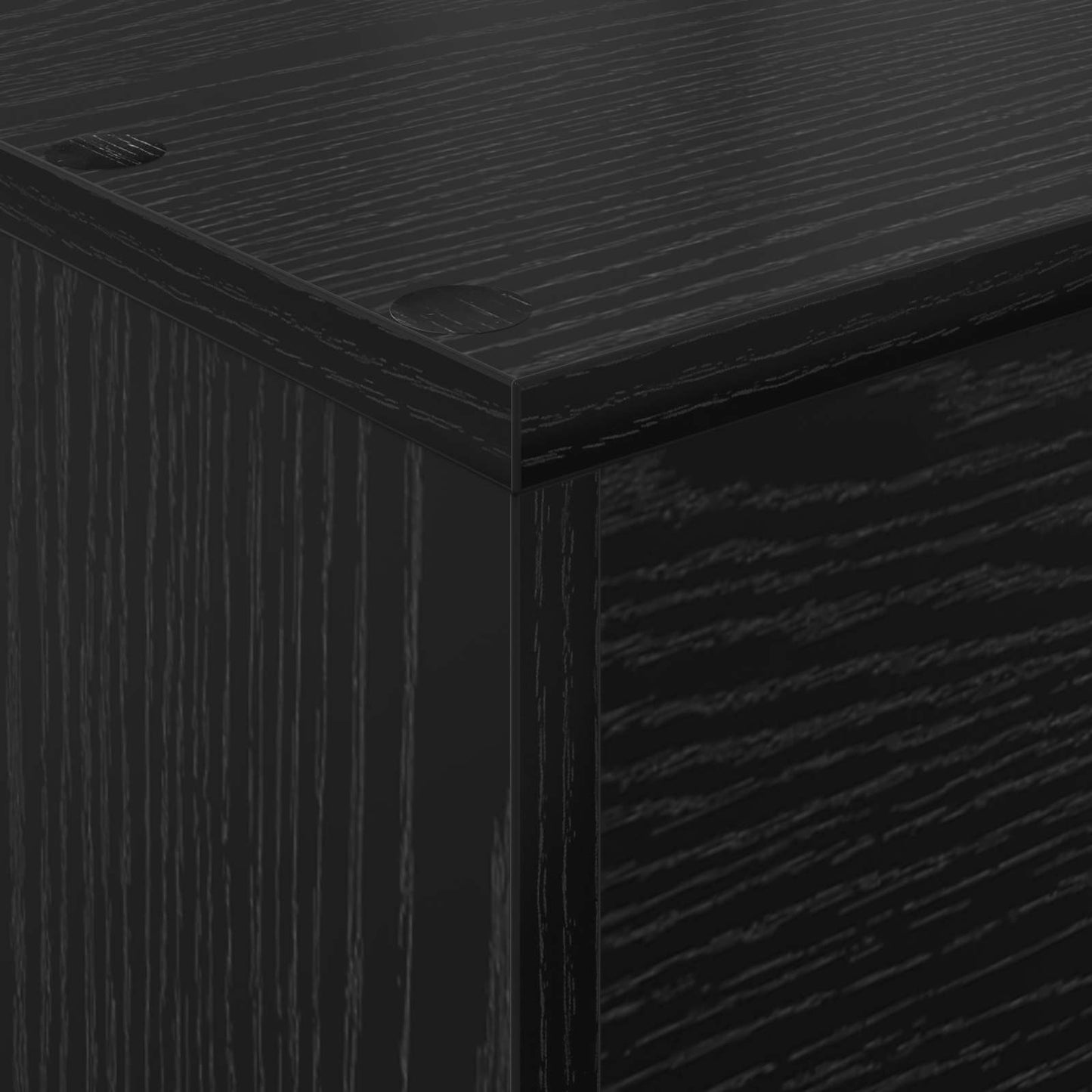 Scaffale per riviste Rovere Nero 70 x 41 x 126 cm | homemem39