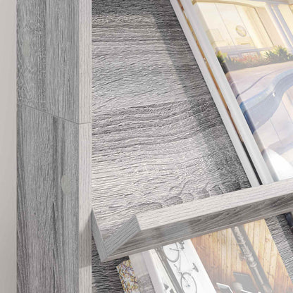 Scaffale per riviste Grigio Sonoma 70 x 41 x 126 cm | homemem39