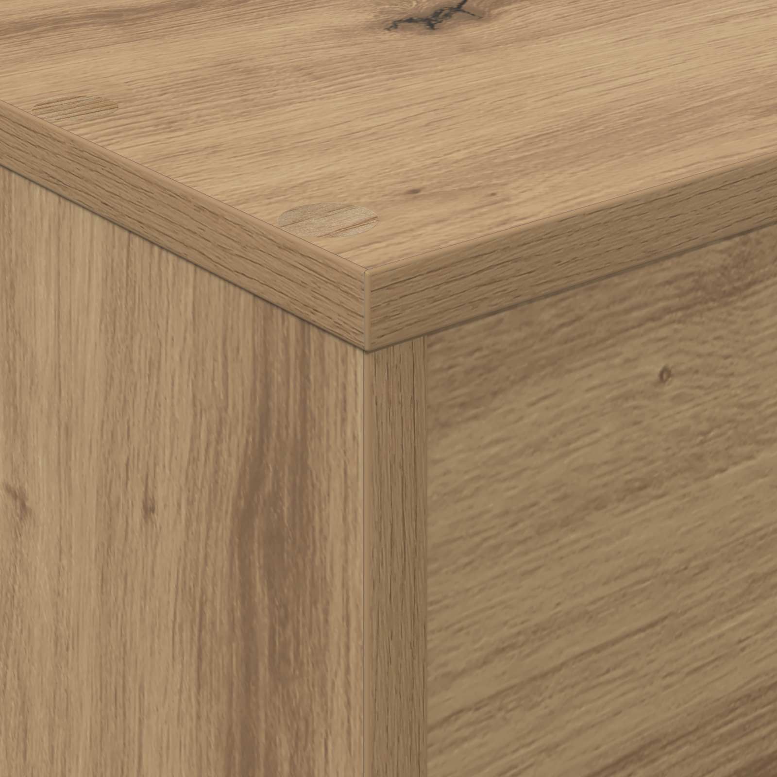 Scaffale per riviste Rovere artigianale 70 x 41 x 126 cm | homemem39