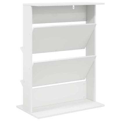 Scaffale per riviste Bianco 70 x 41 x 96 cm Legno multistrato | homemem39