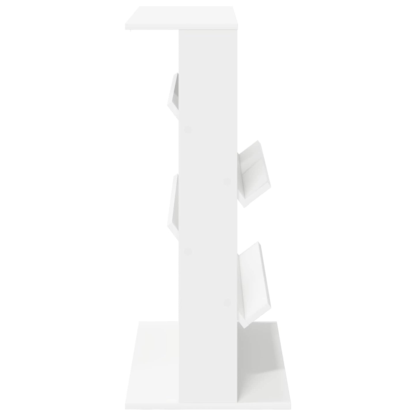 Scaffale per riviste Bianco 70 x 41 x 96 cm Legno multistrato | homemem39