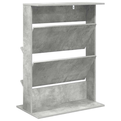 Scaffale per riviste Grigio cemento 70 x 41 x 96 cm | homemem39