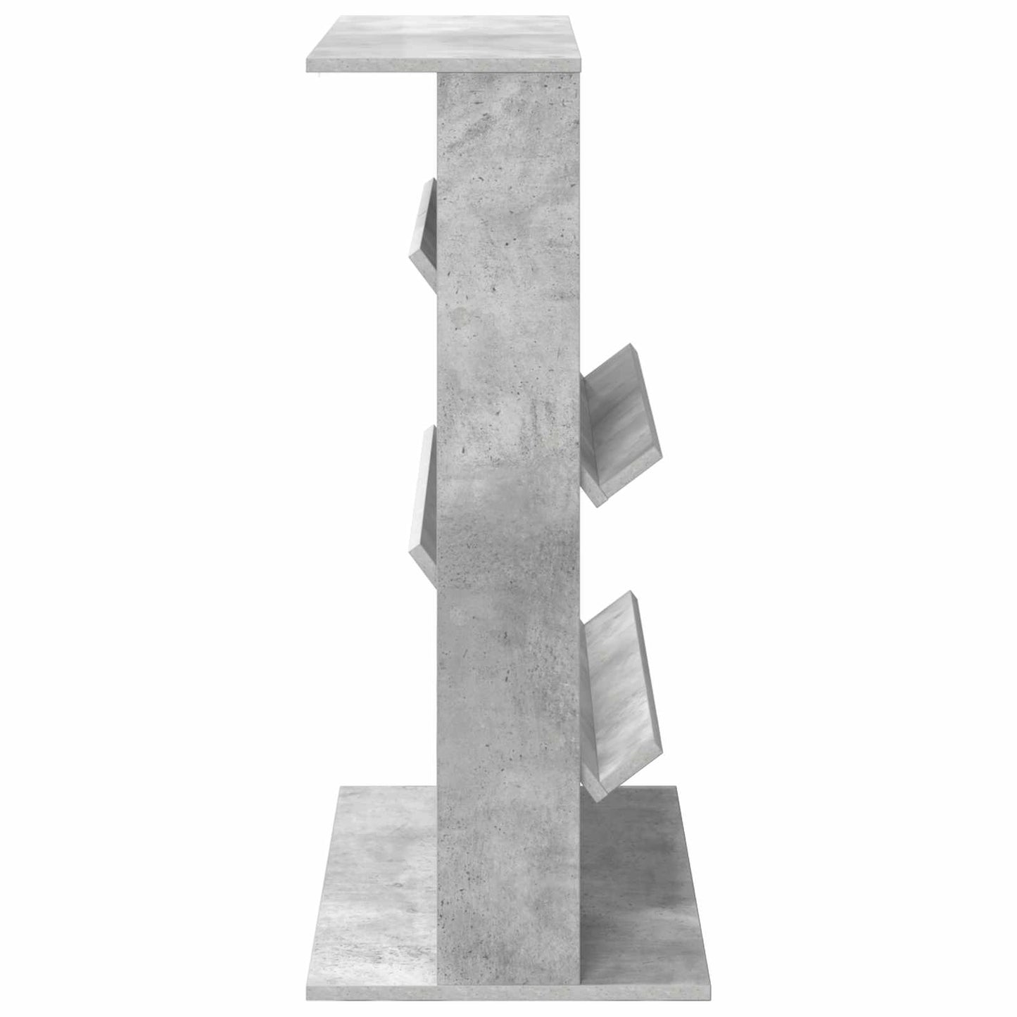Scaffale per riviste Grigio cemento 70 x 41 x 96 cm | homemem39