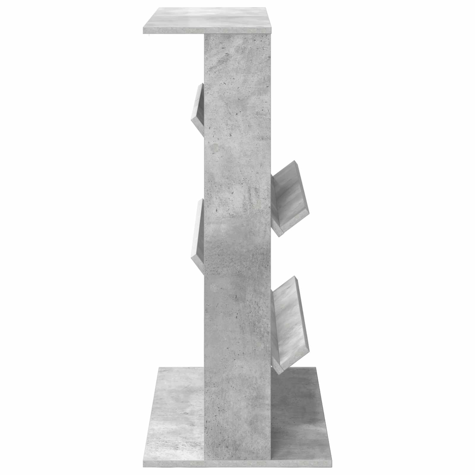 Scaffale per riviste Grigio cemento 70 x 41 x 96 cm | homemem39