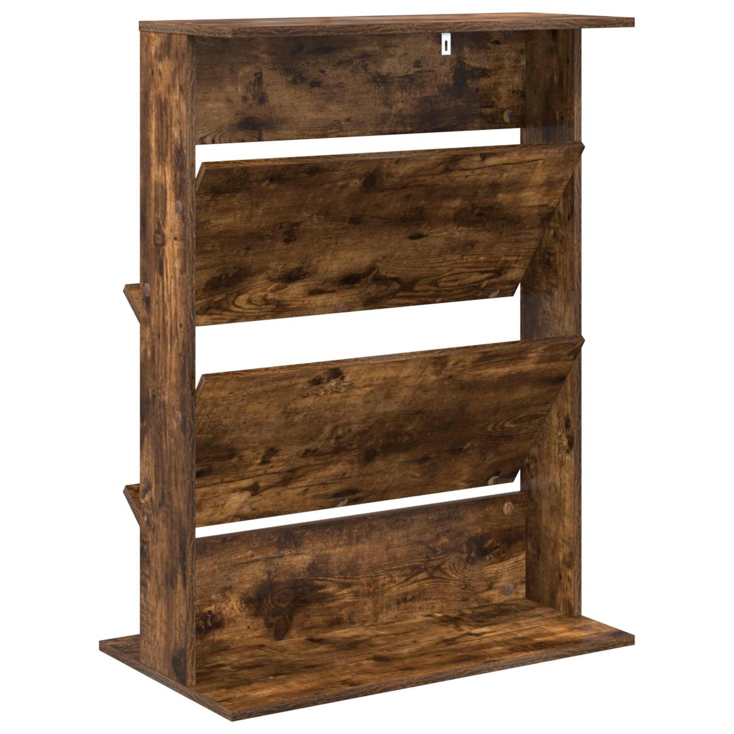 Scaffale per riviste Rovere fumé 70 x 41 x 96 cm | homemem39