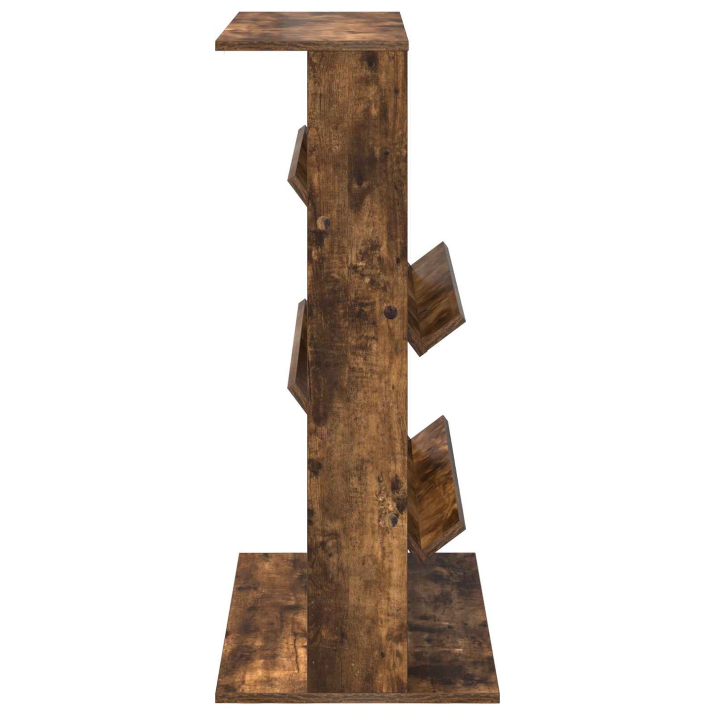 Scaffale per riviste Rovere fumé 70 x 41 x 96 cm | homemem39