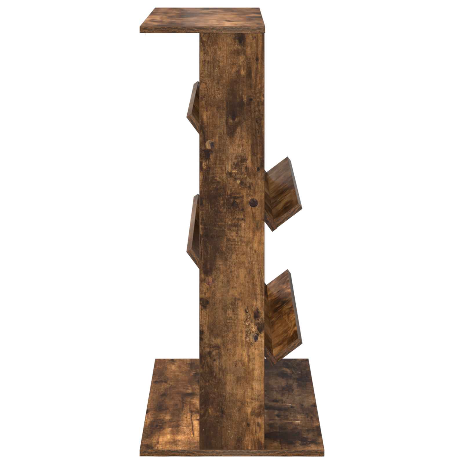 Scaffale per riviste Rovere fumé 70 x 41 x 96 cm | homemem39