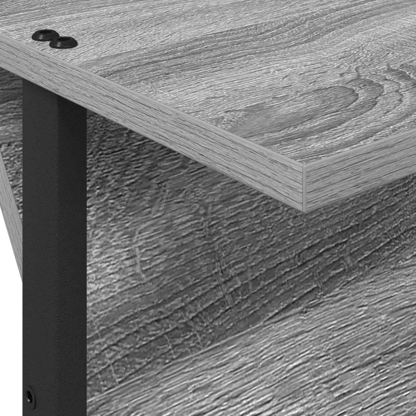 Scaffale per riviste Grigio Sonoma 68 x 40 x 123.5 cm | homemem39