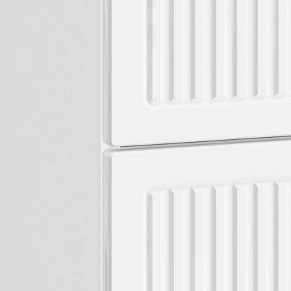 Armadio da Notte con cassetto Bianco Lucido 62 x 34,5 x 47,5 cm | homemem39