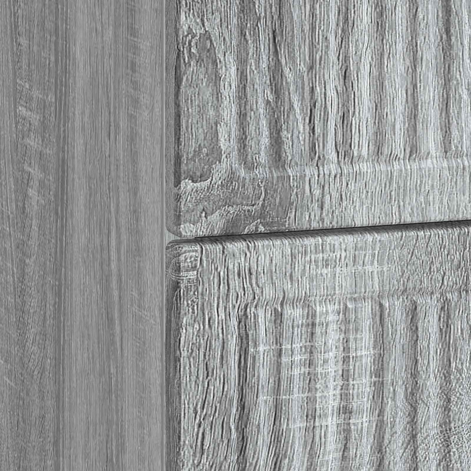 Armadio da Notte Grigio Sonoma 62 x 34,5 x 47,5 cm | homemem39