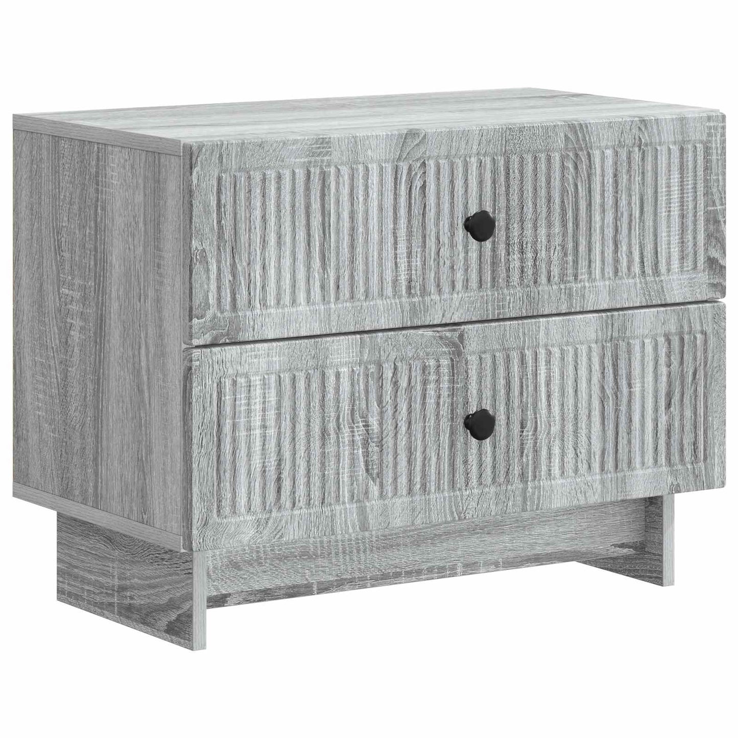 Armadio da Notte Grigio Sonoma 62 x 34,5 x 47,5 cm | homemem39