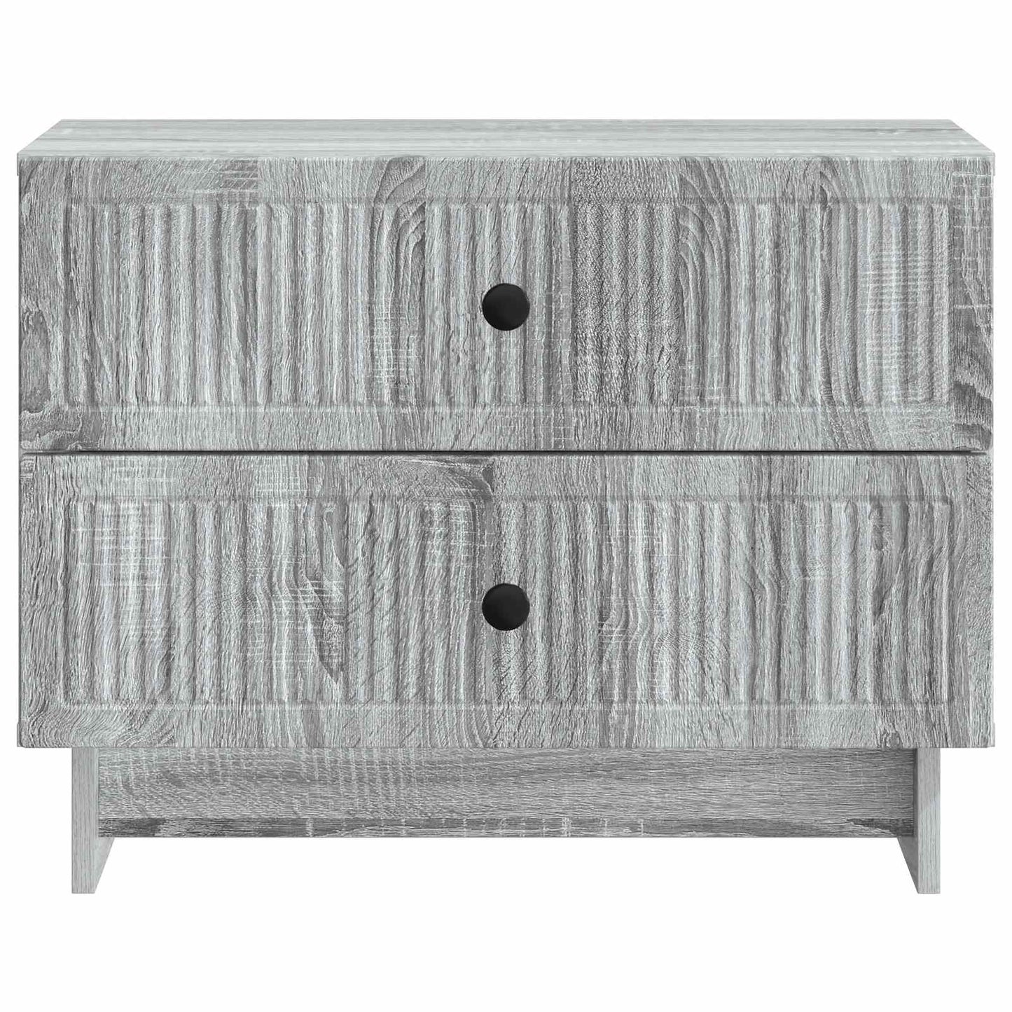 Armadio da Notte Grigio Sonoma 62 x 34,5 x 47,5 cm | homemem39