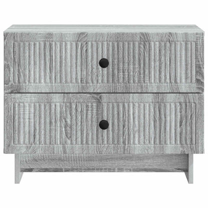 Armadio da Notte Grigio Sonoma 62 x 34,5 x 47,5 cm | homemem39