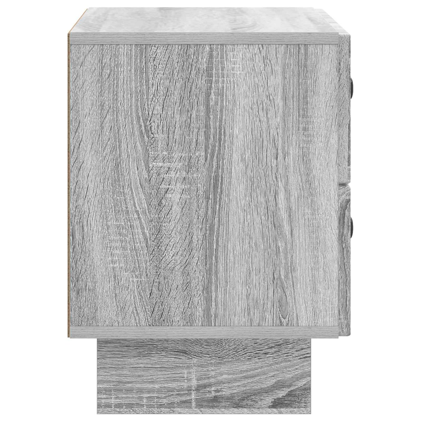 Armadio da Notte Grigio Sonoma 62 x 34,5 x 47,5 cm | homemem39