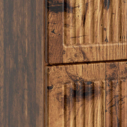 Armadio da Notte con cassetto Legno antico 62 x 34,5 x 47,5 cm | homemem39