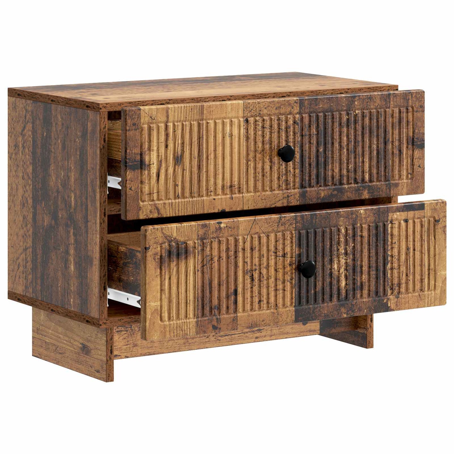 Armadio da Notte con cassetto Legno antico 62 x 34,5 x 47,5 cm | homemem39
