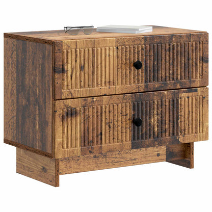 Armadio da Notte con cassetto Legno antico 62 x 34,5 x 47,5 cm | homemem39