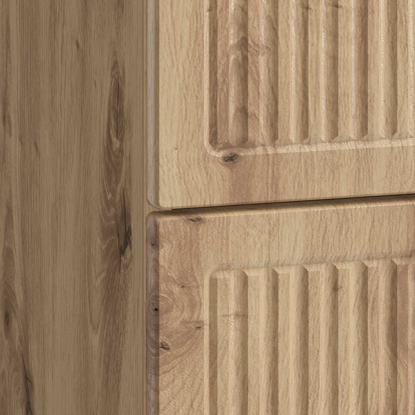 Armadio da Notte Rovere Artigianale 62 x 34,5 x 47,5 cm | homemem39