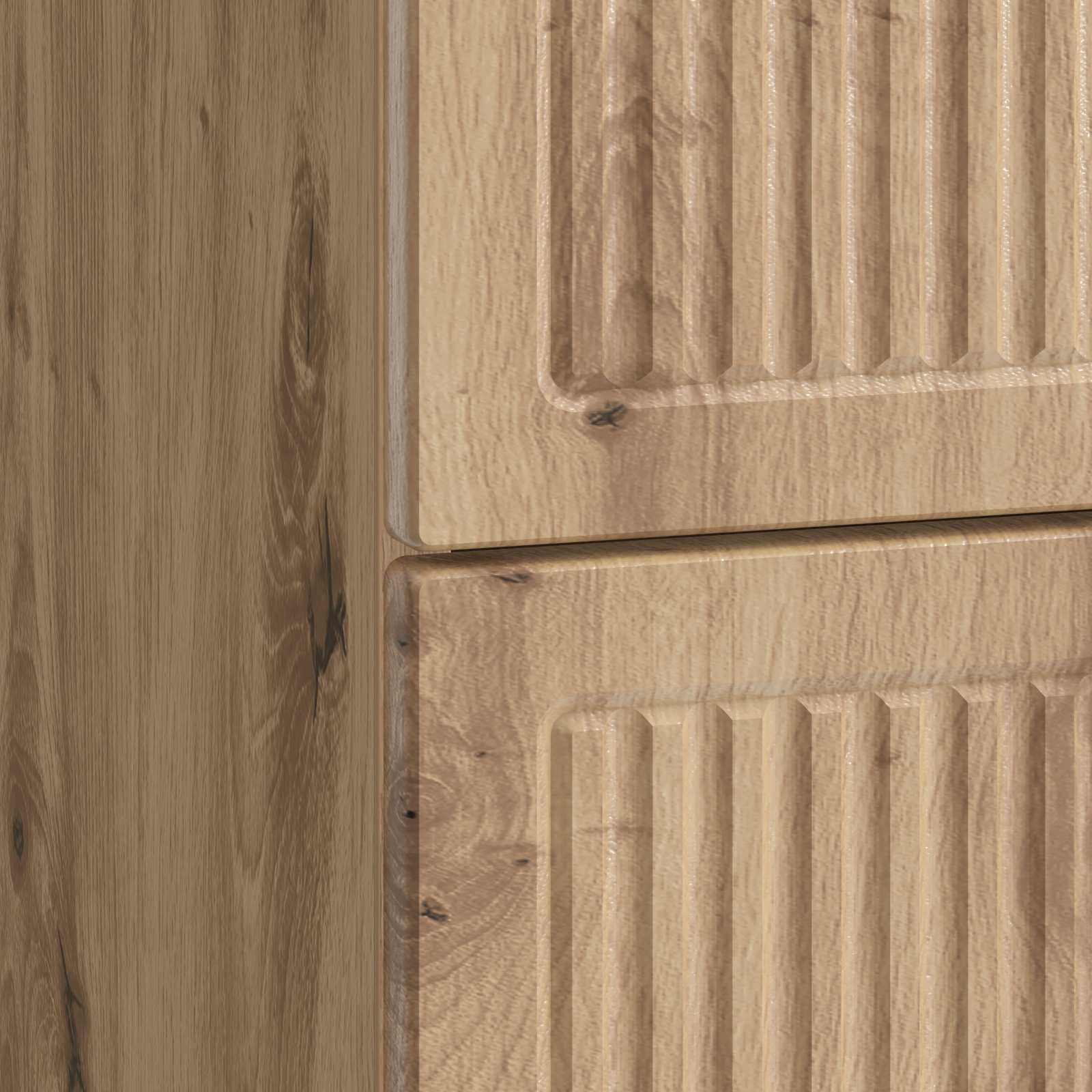 Armadio da Notte Rovere Artigianale 62 x 34,5 x 47,5 cm | homemem39