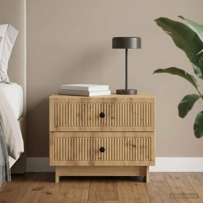 Armadio da Notte Rovere Artigianale 62 x 34,5 x 47,5 cm