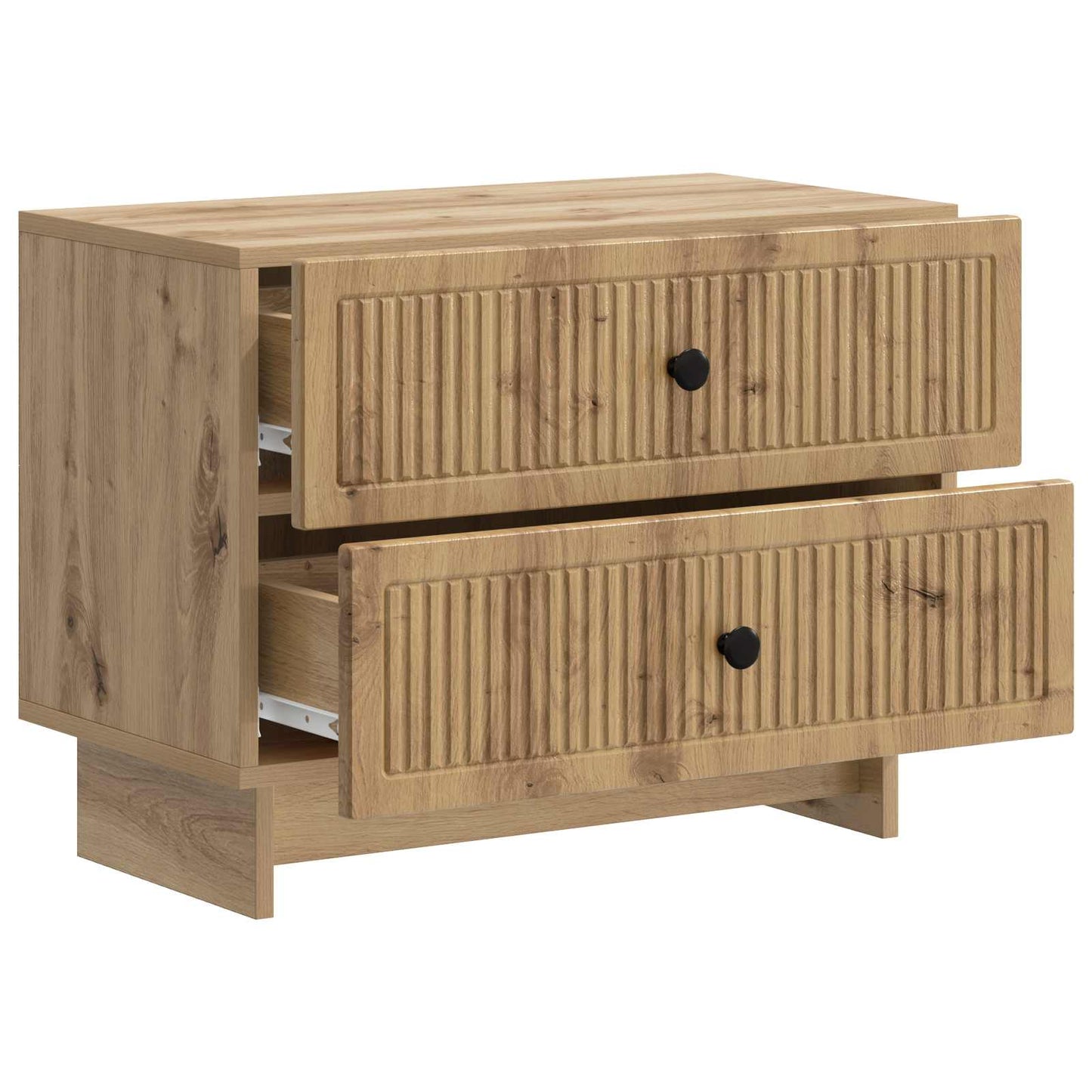 Armadio da Notte Rovere Artigianale 62 x 34,5 x 47,5 cm | homemem39