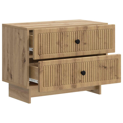 Armadio da Notte Rovere Artigianale 62 x 34,5 x 47,5 cm | homemem39