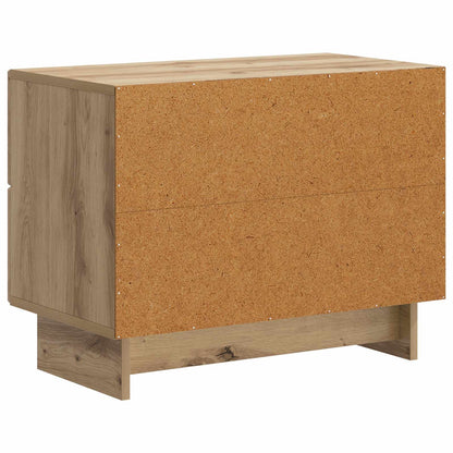 Armadio da Notte Rovere Artigianale 62 x 34,5 x 47,5 cm | homemem39