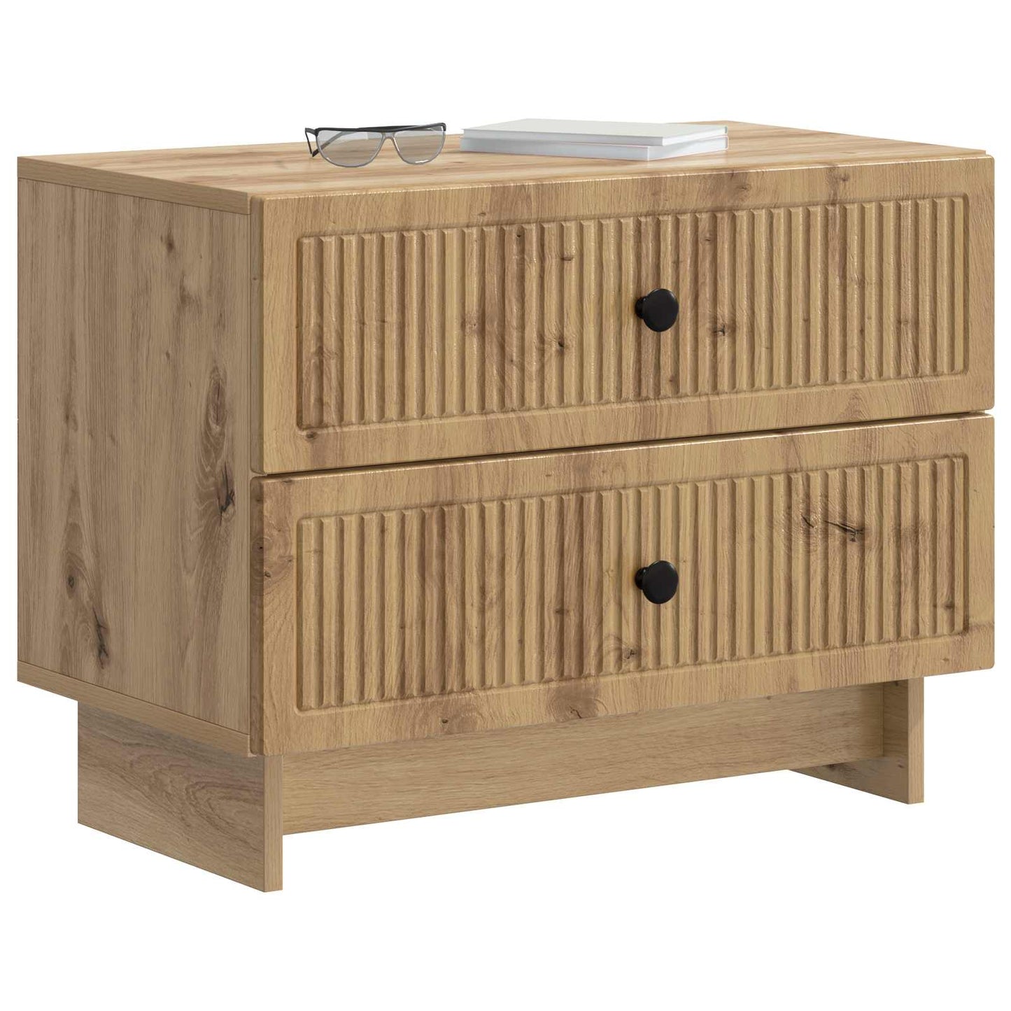 Armadio da Notte Rovere Artigianale 62 x 34,5 x 47,5 cm | homemem39