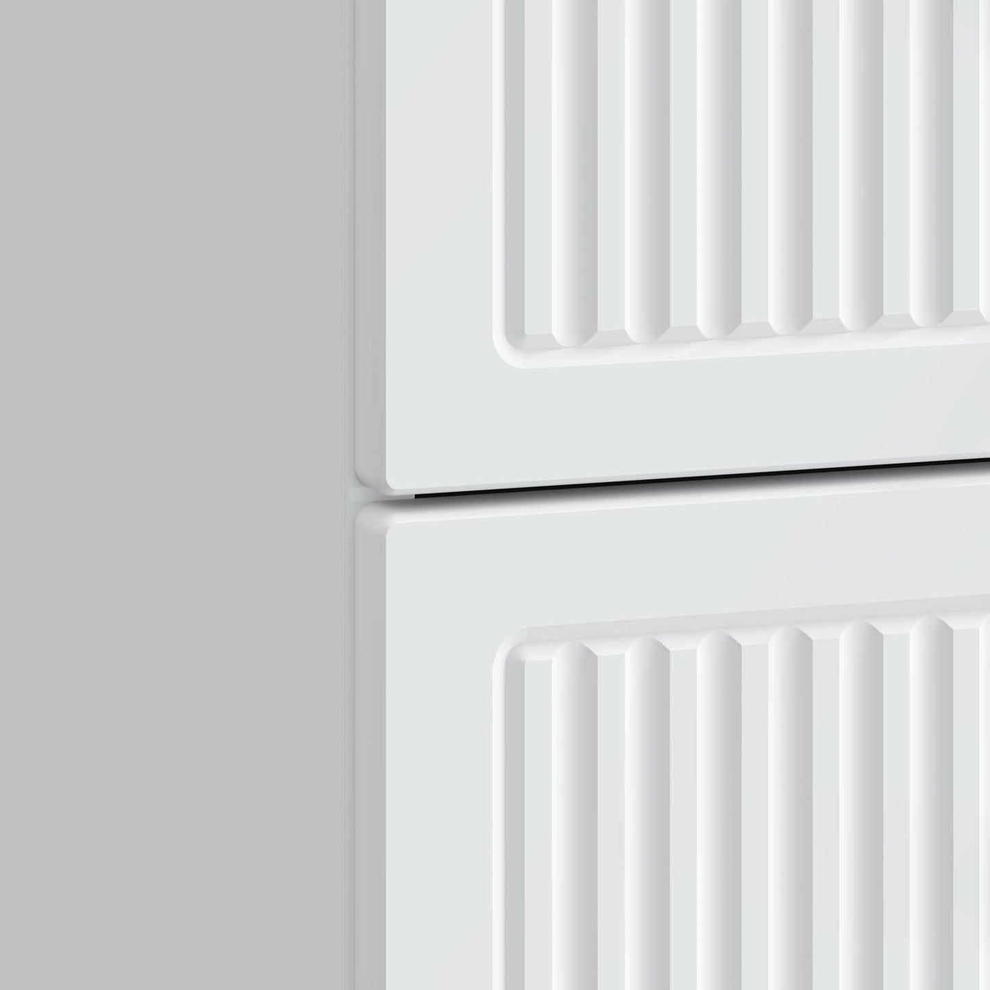 Armadio da Notte Bianco 43 x 41 x 66,5 cm Legno ingegnerizzato | homemem39