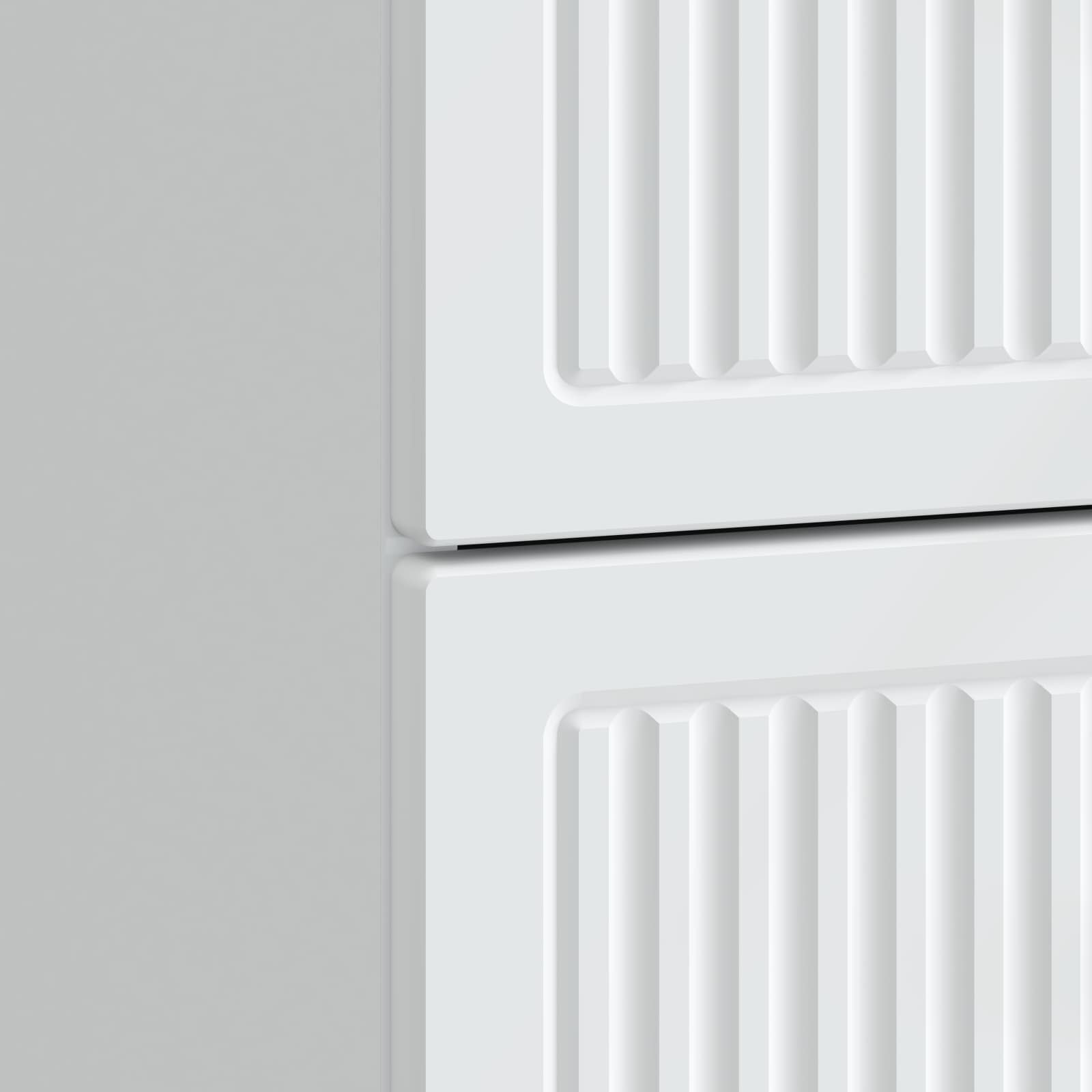 Armadio da Notte Bianco 43 x 41 x 66,5 cm Legno ingegnerizzato | homemem39