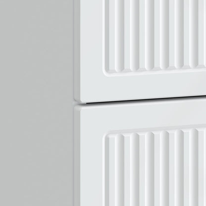 Armadio da Notte Bianco 43 x 41 x 66,5 cm Legno ingegnerizzato | homemem39