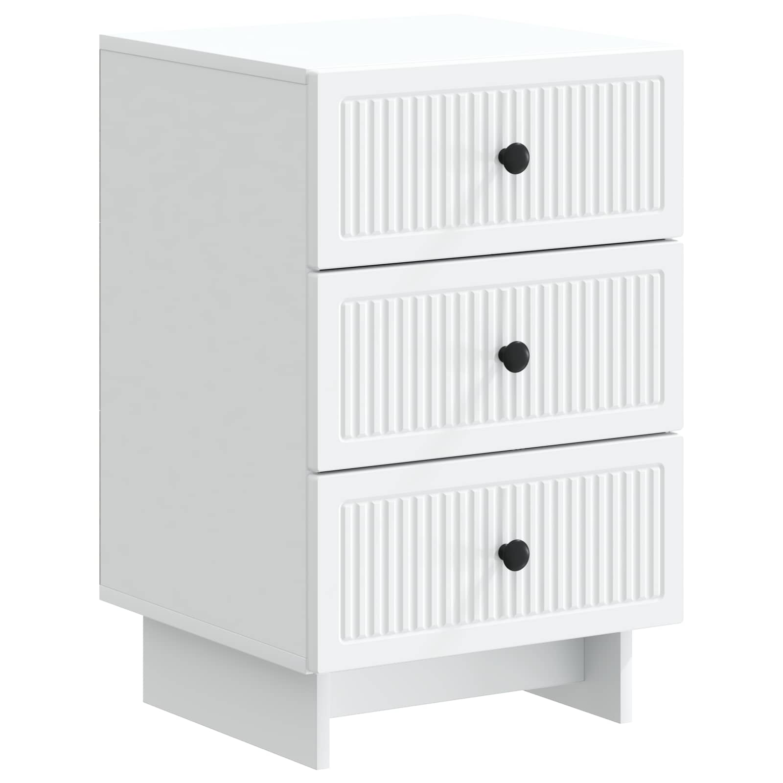 Armadio da Notte Bianco 43 x 41 x 66,5 cm Legno ingegnerizzato | homemem39