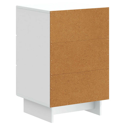 Armadio da Notte Bianco 43 x 41 x 66,5 cm Legno ingegnerizzato | homemem39