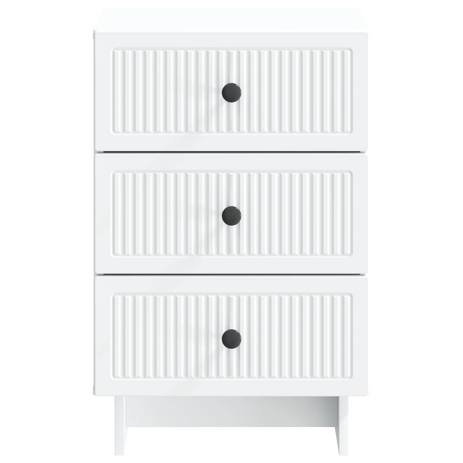 Armadio da Notte Bianco 43 x 41 x 66,5 cm Legno ingegnerizzato | homemem39