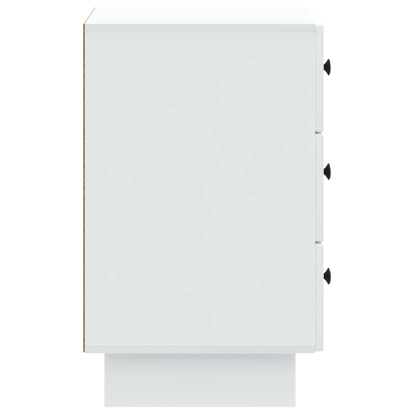 Armadio da Notte Bianco 43 x 41 x 66,5 cm Legno ingegnerizzato | homemem39