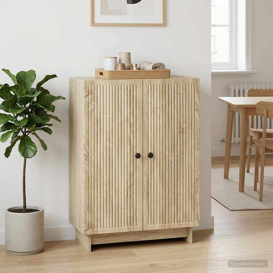 Credenza Rovere Sonoma 66 x 34,5 x 90 cm Legno ingegnerizzato
