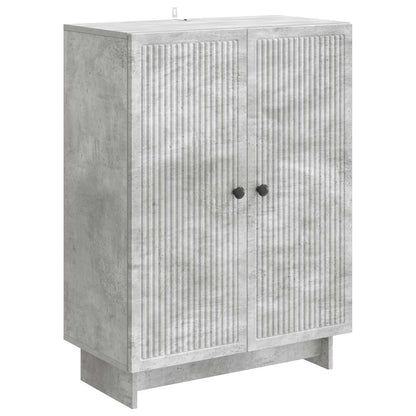 Credenza Grigio Cemento 66 x 34,5 x 90 cm Legno ingegnerizzato | homemem39