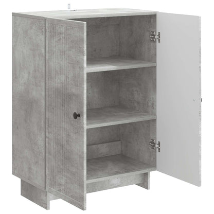 Credenza Grigio Cemento 66 x 34,5 x 90 cm Legno ingegnerizzato | homemem39