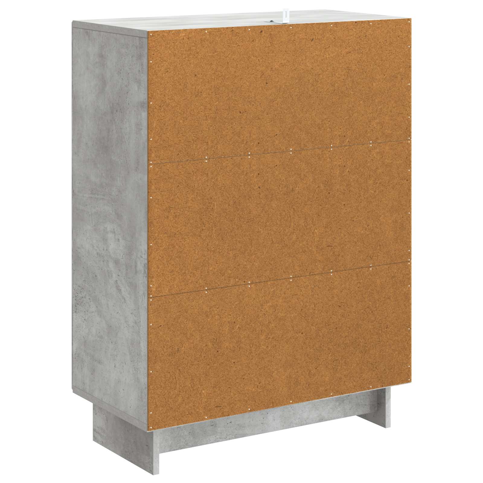 Credenza Grigio Cemento 66 x 34,5 x 90 cm Legno ingegnerizzato | homemem39