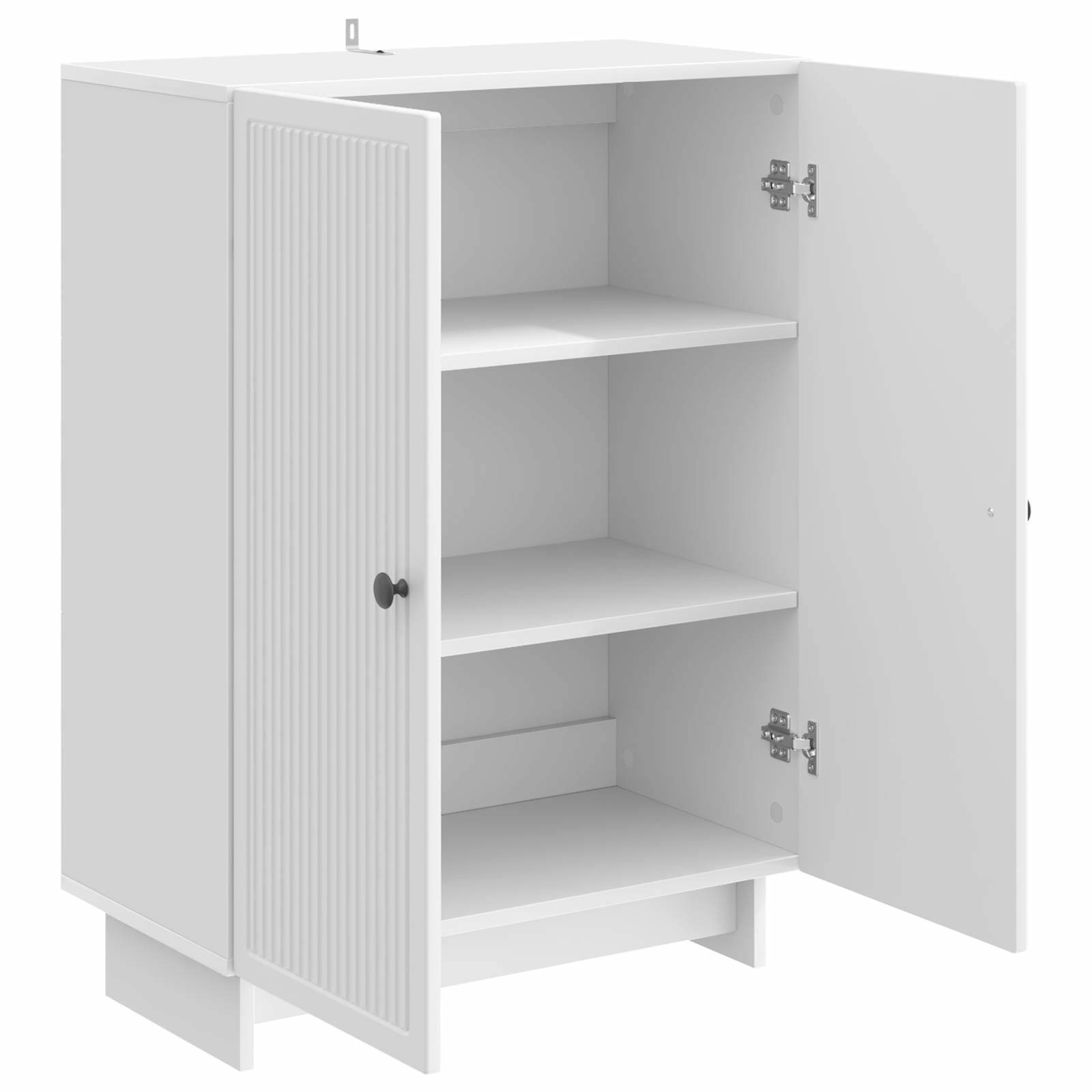 Credenza Bianco Lucido 66 x 34,5 x 90 cm Legno ingegnerizzato | homemem39