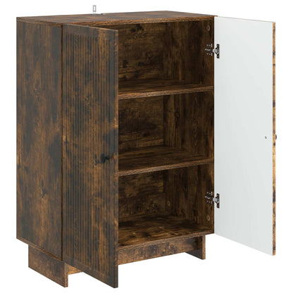 Credenza Rovere Fumo 66 x 34,5 x 90 cm Legno ingegnerizzato - homemem39