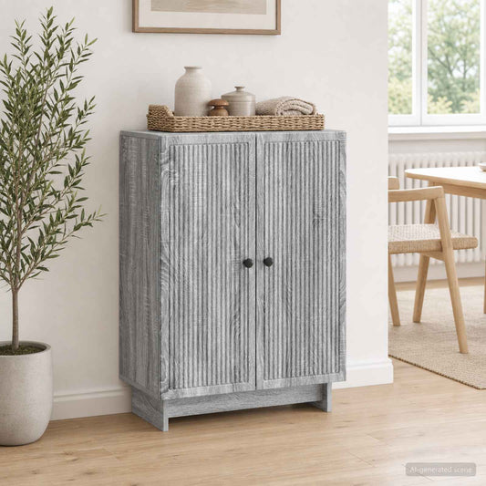 Credenza Grigio Sonoma 66 x 34,5 x 90 cm Legno ingegnerizzato