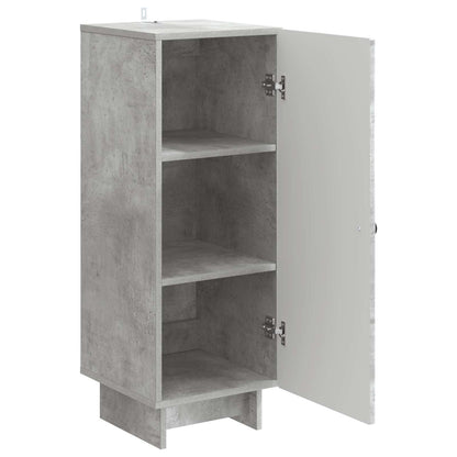 Credenza Grigio Cemento 33 x 34,5 x 90 cm Legno ingegnerizzato