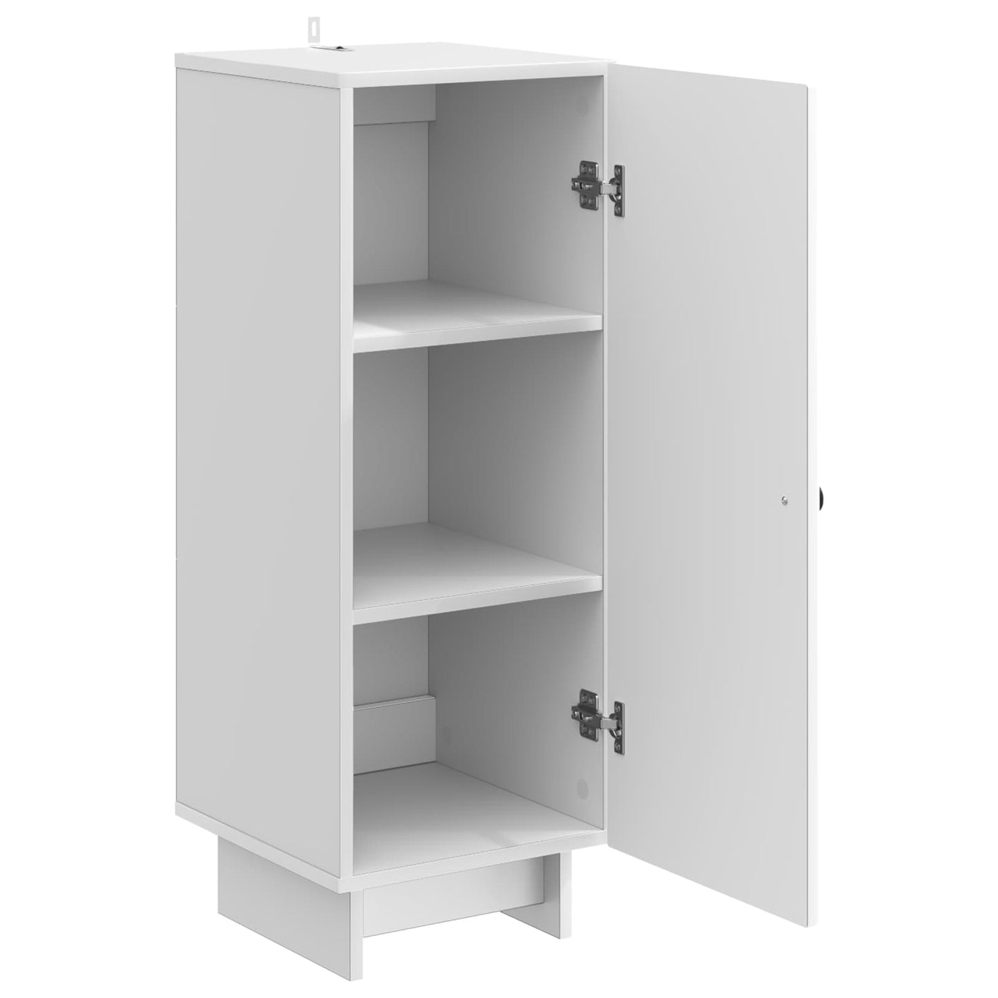 Armadietto Bianco Lucido 33 x 34,5 x 90 cm Legno ingegnerizzato | homemem39