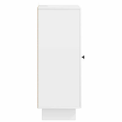 Armadietto Bianco Lucido 33 x 34,5 x 90 cm Legno ingegnerizzato | homemem39