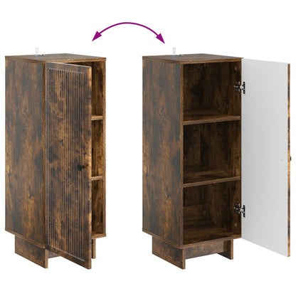 Credenza Rovere Fumo 33 x 34,5 x 90 cm Legno ingegnerizzato