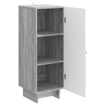 Credenza Sonoma grigio 33 x 34,5 x 90 cm Legno ingegnerizzato - homemem39