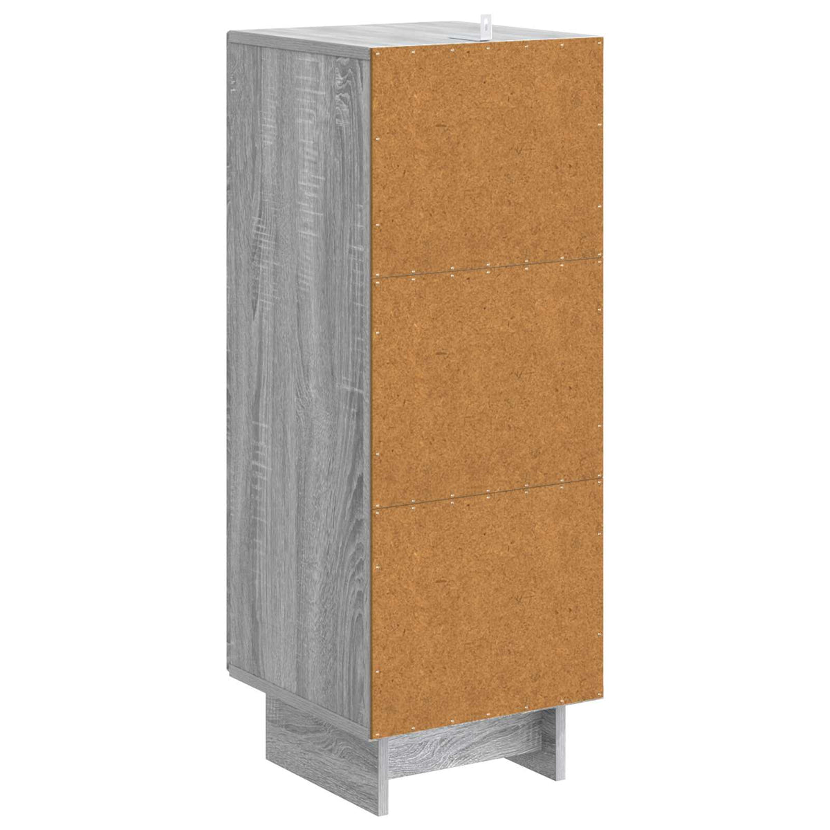 Credenza Sonoma grigio 33 x 34,5 x 90 cm Legno ingegnerizzato - homemem39