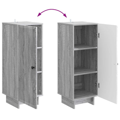 Credenza Sonoma grigio 33 x 34,5 x 90 cm Legno ingegnerizzato